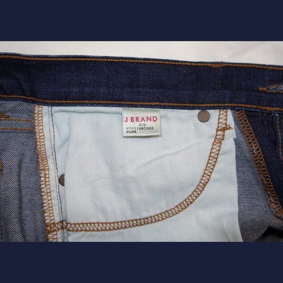 J.Brand Gigi mid-rise cropped flared jeans - sz 29 - Picture 5 of 5